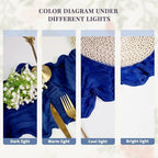 20 Pack Royal Blue Cheesecloth Table Runner Long,21.5 x 120 Inch - Image 4