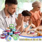 MTLEE 20 Pcs Ramadan Mubarak Scented Candles Bulk, 1 oz Eid Wax Candles, Muslim Islam Meditation Decor, Islamic Ramadan Gifts for Family Home Eid Celebration Party Favor, Assorted Scents(Multicolor) - Image 6