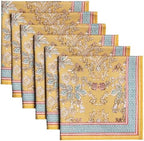 Maison d' Hermine Cloth Napkins Set of 6 Reusable 100% Cotton (20" x 20") by MaisondHermine