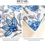 ISAENNE Designer Velvet Throw Pillow Cover,Set of 2,22"x22"-Blanch - Image 6