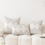 LILEPOY Boho Throw Pillow Covers 18x18 Farmhouse Decorative Pillow case - Image 2