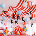 40 Pcs Circus Ceiling Party Decoration, Carnival Clown Hanging by Relaxgiant