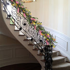 Bibelot70inch Spring/Summer Garland with Flowers, Artificial Fake Flower Greenery Garland with Daisies, Lavender for Baby Shower Wedding Mantle Party Table Centerpiece All Season Decor - Image 7