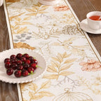 patdrea Designer French Print Short Table Runner,12"X71" - Image 3