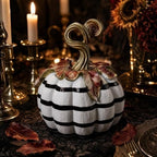 Resin Pumpkin Decor Modern Art Halloween Ornament for Home Party Table - Image 6