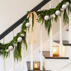 Gemscream 12 Pcs Neutral Farmhouse Christmas Ornaments Balls 3.15 Inch - Image 3