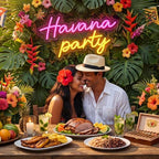 Zhengmy Havana Party Neon Sign for Wall Decor Tropical Night LED Neon Light by Zhengmy