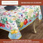 Maison d' Hermine Table Cloth Square Table Reusable 100% Cotton 60"x60" - Image 2