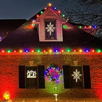 TRWYMZ 17" Christmas Window Silhouette Lights Decorations - Image 4