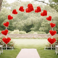 VIHOSE 10ft Wedding Heart Light Arch Large LED Outdoor Arches Decor by VIHOSE