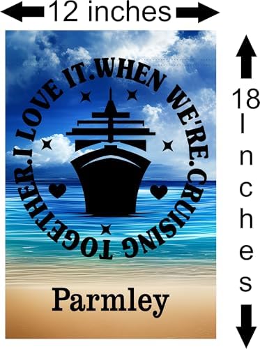 Personalized Custom I love it When We're Cruising Together Magnetic Cruise Door Sign Banner, Large Ship Door Decoration for Stateroom, Vacation, Birthday, Anniversary, Holiday, Flag Magnet - Image 3