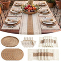 Britimes Table Runner Set, 26 Pack, for Kitchen Decor, Farmhouse Boho by Britimes