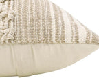 · REDEARTH · Boho Handwoven Throw Pillow Cases - Rustic Elegance Natural - Image 5