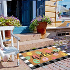 Tinideya 2 Pcs Easter Layered Door Mat Set for Front Porch - Image 3