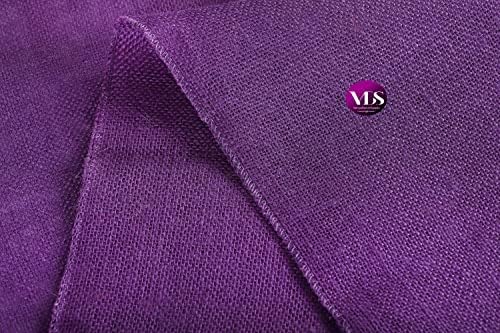 VDS Pack of 10, Burlap Table Runner 100% Natural Jute Rustic Hessian Table Cloth Centrepiece for Wedding Bridal Shower Birthday Event Party Banquet Table Decoration (Size 12X108 Inch)(Purple) - Image 6