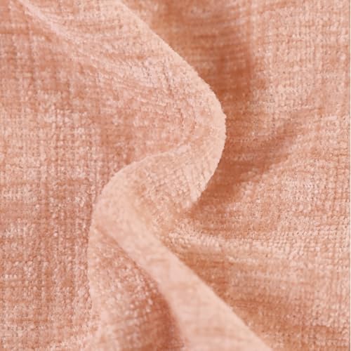CaliTime Decorative Couch Throw Pillow Covers 22 X 22 Inches Dusty Pink - Image 2
