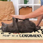 Cute Kitchen Mat Set of 2,Funny Cat Kitchen Rugs and Mats Non Skid Washable,Cute Kitchen Decor Accessories Cats Lover Owners Housewarming Gifts,Made from Scratch (17"x47"+17"x30") - Image 5