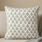 Floral Pillow Covers Sage Green Set of 2 Pillow Covers 24 x 24 inches Farmhouse Pillow Covers for Couch Bed Bedroom Living Throw Pillow Covers Boho Decorative Pillow for Spring - Image 7