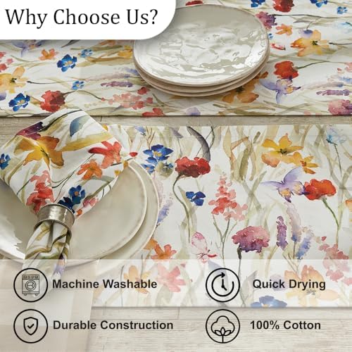Park Designs Enchantment Napkin Set of 4, Floral - Image 5