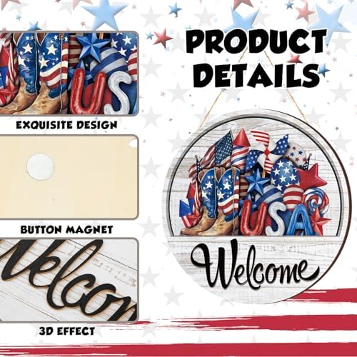 Yousoontic Interchangeable Welcome Sign,Classic Color,Welcome - Image 5