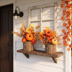 Aneco 2 Pack Artificial Fall Table Centerpieces for Thanksgiving - Image 7