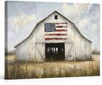 ZERILYN Ship Next Day – Independence Day Canvas Prints, Patriotic Wall Art Pictures, American Flag Home Decor, Red White Blue 4th of July Decoration by ZERILYN