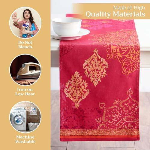 Maison d' Hermine Table Runner 100% Cotton 14.50" x 108" (Double Layer) - Image 3