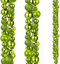 2 Pcs 6 ft Christmas Ball Ornament Garland, Light Green by Yuxung
