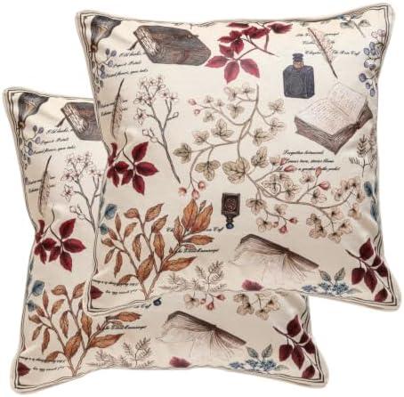 ISAENNE Designer French Velvet Throw Pillow Cover,Set of 2,18"x18"-Xipeia by Isaennehomedecoration