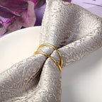 Gold Napkin Rings - 72 PCS Metal Spiral Napkin Rings(Spiral) - Image 5