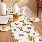 bilin gaier Designer French Linen Table Runner,71"x12"-Hidaka - Image 7