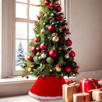 Teenyyou 3 Pcs Mini Christmas Tree Collar for 2-4 ft Mini Tree - Image 3