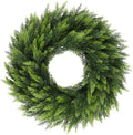 Cllayees Christmas Wreaths for Front Door 26" Large Cedar Wreath by Cllayees