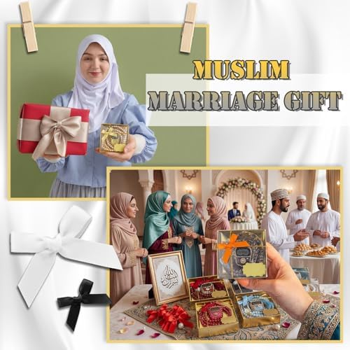 MTLEE Muslim Wedding Prayer Bead Digital Counter Gift - Image 4