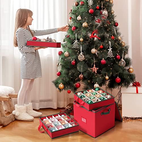 MaidMAX Ornament Storage Box, Christmas Ornament Storage, Ornament Storage - Image 5