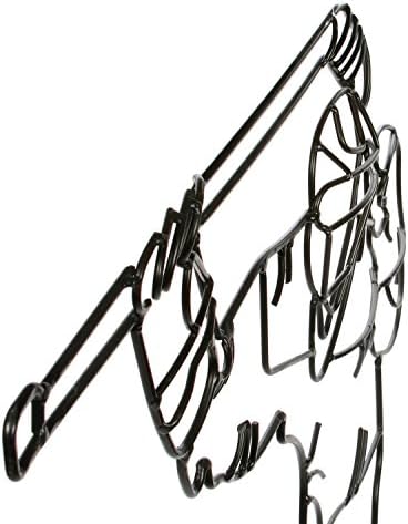 Hosley® Elevate Your Space with our Ice Hockey Player Metal Wall Décor 29.25 Inch High Contemporary Sports Art for Unique Home Styling and Athletic Inspiration - Image 6