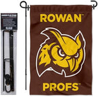 College Flags & Banners Co. Rowan Profs Garden Flag with Pole Stand Holder - Image 2