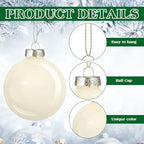 Hollowfly 16 Pcs 3.15 Inch Christmas Hanging - Image 3