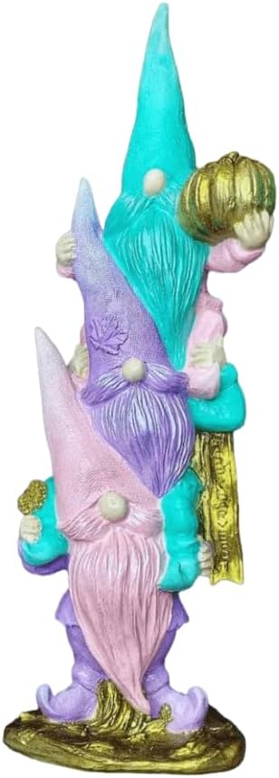 Pumpkin Harvest Gnome Figurine, Autumn Gnome Sculpture, Gnome Sculpture, Holiday Gift, Seasonal Gnome Sculpture, Gnome Figurine, Gnome Decor (Object-10) by PadarHomeDesign