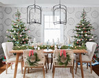 Pine Christmas Garland Clearance, 6Ft Christmas Greenery Garland,Realistic Cedar Cypress Branches for Holiday Mantel Fireplace Table Centerpiece Home Xmas Decoration - Image 4