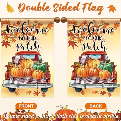 Mixweer 12 Pack 28 x 4 Inch Independence Day Flags Seasonal Garden Flags for Outside Holiday Double Sided Large Spring Summer Patriotic Lawn Yard Outdoor Banner Set Polyester for Festive Decorations - Image 4
