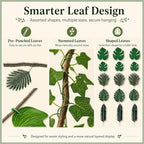 72PCS Jungle Theme Decorations Kit, 20ft with Hanging Monkeys - Image 4