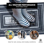 Welcome Mat for Front Door, Non-Slip, Home 2, 17 x 29 in - Image 3
