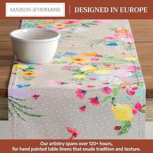 Maison d' Hermine Table Runner 100% Cotton 14.50" x 108" (Double Layer) - Image 2