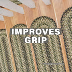 Homespice Pinecone Jute Braided Stair Treads, Rect 8x28 Set of 13 - Image 2