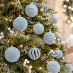 3.15In Velvet Ornaments for Christmas Tree,12Pcs Christmas Ornaments Set - Image 2