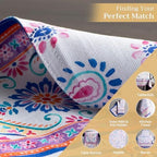 Maison d' Hermine Placemats Set of 4 Reusable 100% Cotton (13"x19") - Image 5