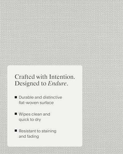 Chilewich Mini Basketweave Placemats, Woven Rectangle Placemats Set of 4 - Image 3