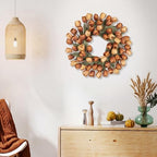 24" Tulip Fall Wreath for Front Door Real Touch Fade-Resistant - Image 2