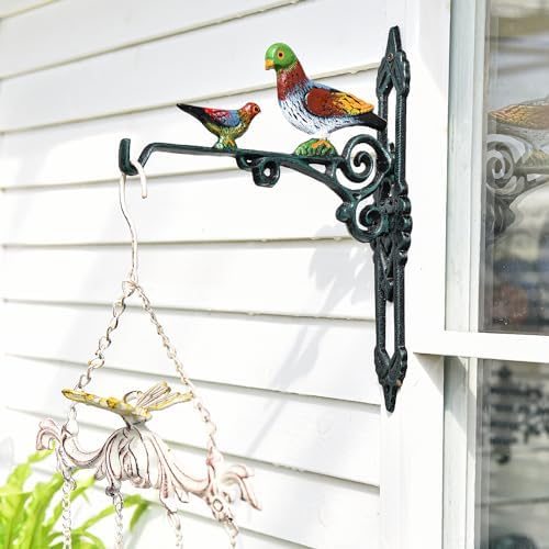 Sungmor Heavy Duty Cast Iron Hanging Plant Bracket - 2 Pack 10 Inches - Image 3
